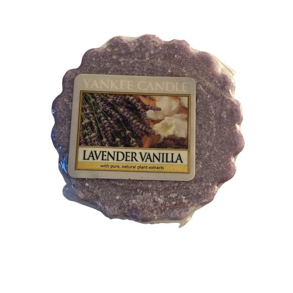 Lavender Vanilla Yankee Candle Retired Wax Tart Melts Rare Lot Of 16 - Picture 3 of 4